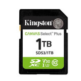 Atmiņas kartes Kingston’s Canvas Select Plus SD  SDS3/1TB