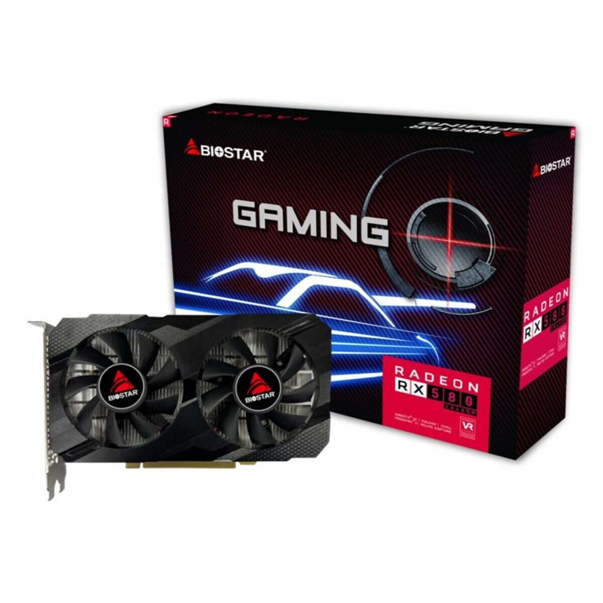Videokarte BIOSTAR Radeon RX 580 GDDR5 8 GB (VA5815RF82) - foto 2