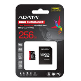 Atmiņas kartes ADATA AUSDX256GUI3V30SHA2-RA1 256GB MicroSDXC UHS-I Class 10 Black