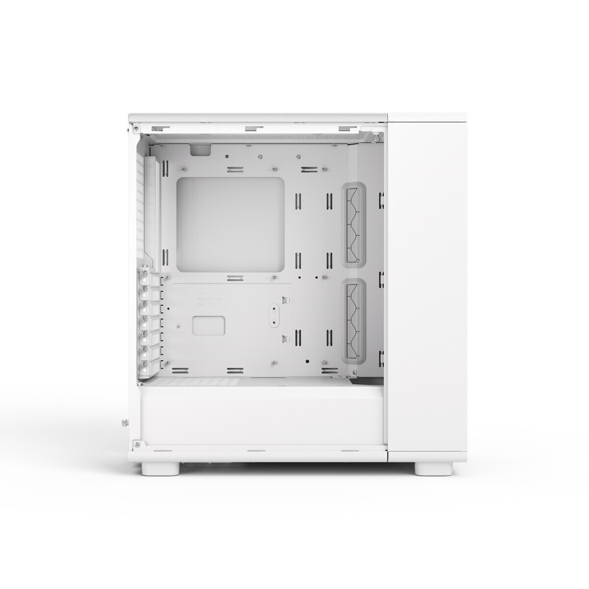Datora korpuss Fractal Design Epoch White TG Clear Tint  (FD-C-EPO1A-03) - foto 3