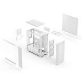 Datora korpuss Fractal Design Epoch White TG Clear Tint  (FD-C-EPO1A-03)