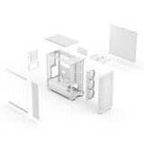 Datora korpuss Fractal Design Epoch White TG Clear Tint  (FD-C-EPO1A-05)