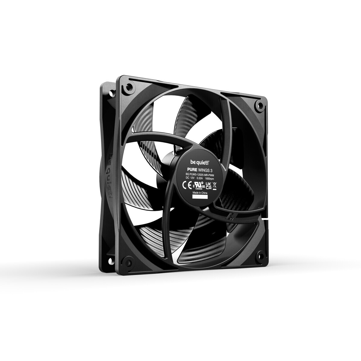 Korpusa dzesētājs Pack of 3 Be Quiet! Pure Wings 3 PWM case fans 12cm (BL141) - foto 2