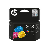 Kārtridžs HP 308 Tri-color Original Ink Cartridge (7FP20UECE1)
