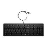 Tastatūra HP 125 G2 USB WD KBD BLACK ENG (AY2Y7A6)