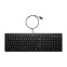 Tastatūra HP 125 G2 USB WD KBD BLACK ENG (AY2Y7A6)