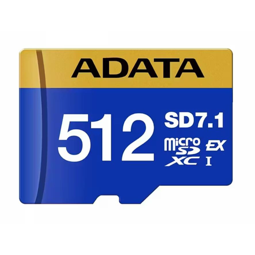 Atmiņas kartes ADATA MEMORY MICRO SDXC 512GB SD7.1 (UD512GEX3L1-C)