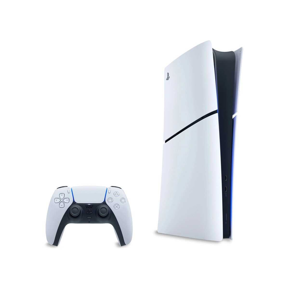 Spēļu konsole SONY PlayStation digital slim e-chassis White (711719020844)