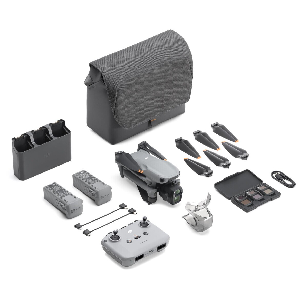 Kvadrokopteris DJI Air 3S Fly More Combo (DJI RC-N3) - CP.MA.00000815.02 - foto 3