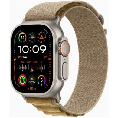 Viedpulkstenis Apple 49mm Natural Titanium - MX4H3UL/A
