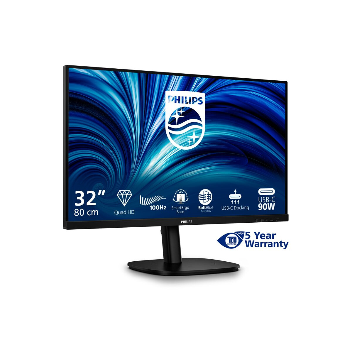Monitors PHILIPS 32B2U3601H 31.5inch - 32B2U3601/00 - foto 4