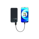 Ārējais akumulators PORT CONNECT 20000mAh (907002)