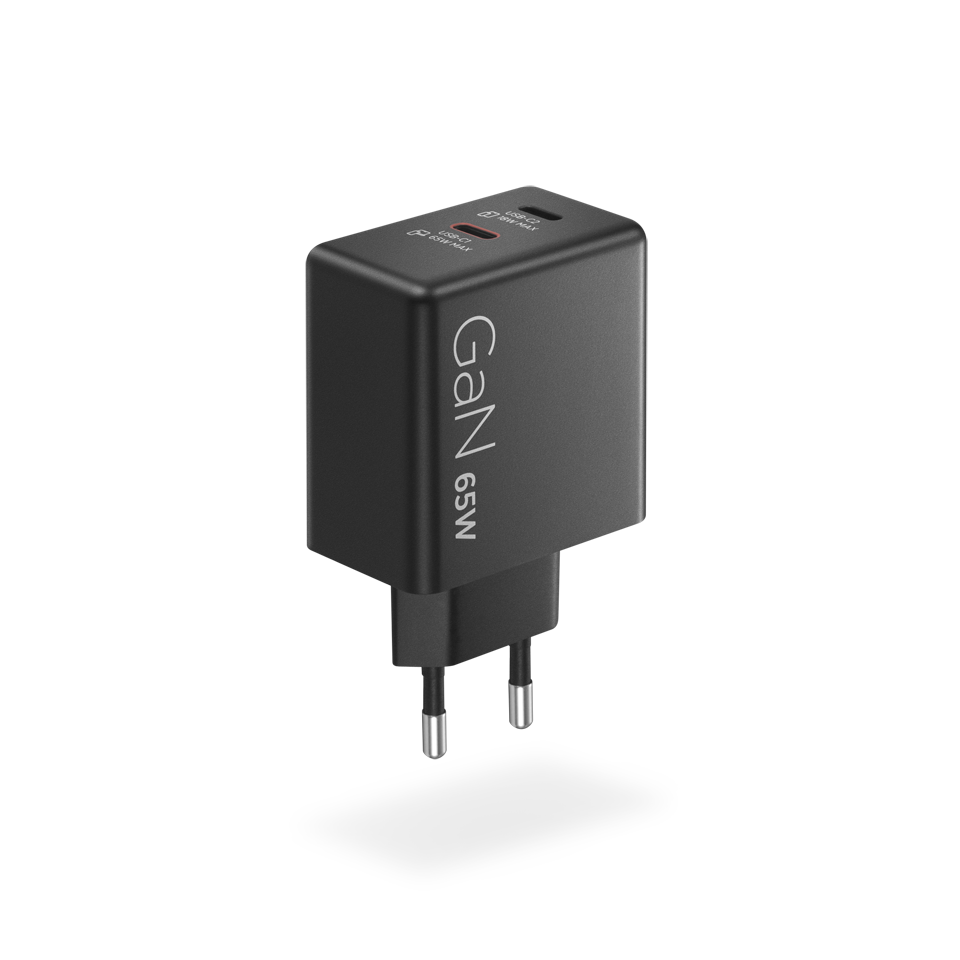 Barošanas adapteris Lenovo Dual USB C 65W GaN Charger  USB C (G0A6065BEU)