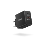 Barošanas adapteris Lenovo Dual USB C 65W GaN Charger  USB C (G0A6065BEU)