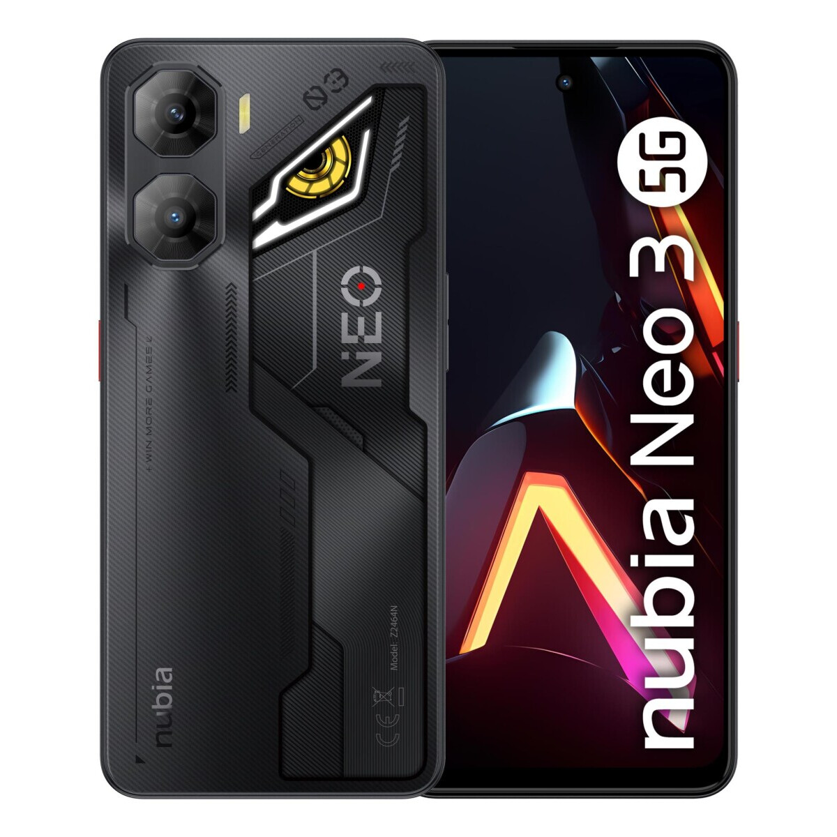 Mobilais tālrunis NUBIA NEO 3 Z2464N 8/256GB BLACK - NUBIANEO3 BLACK