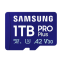 Atmiņas kartes Samsung PRO Plus 1TB microSDXC UHS-I (MB-MD1T0SA/EU)
