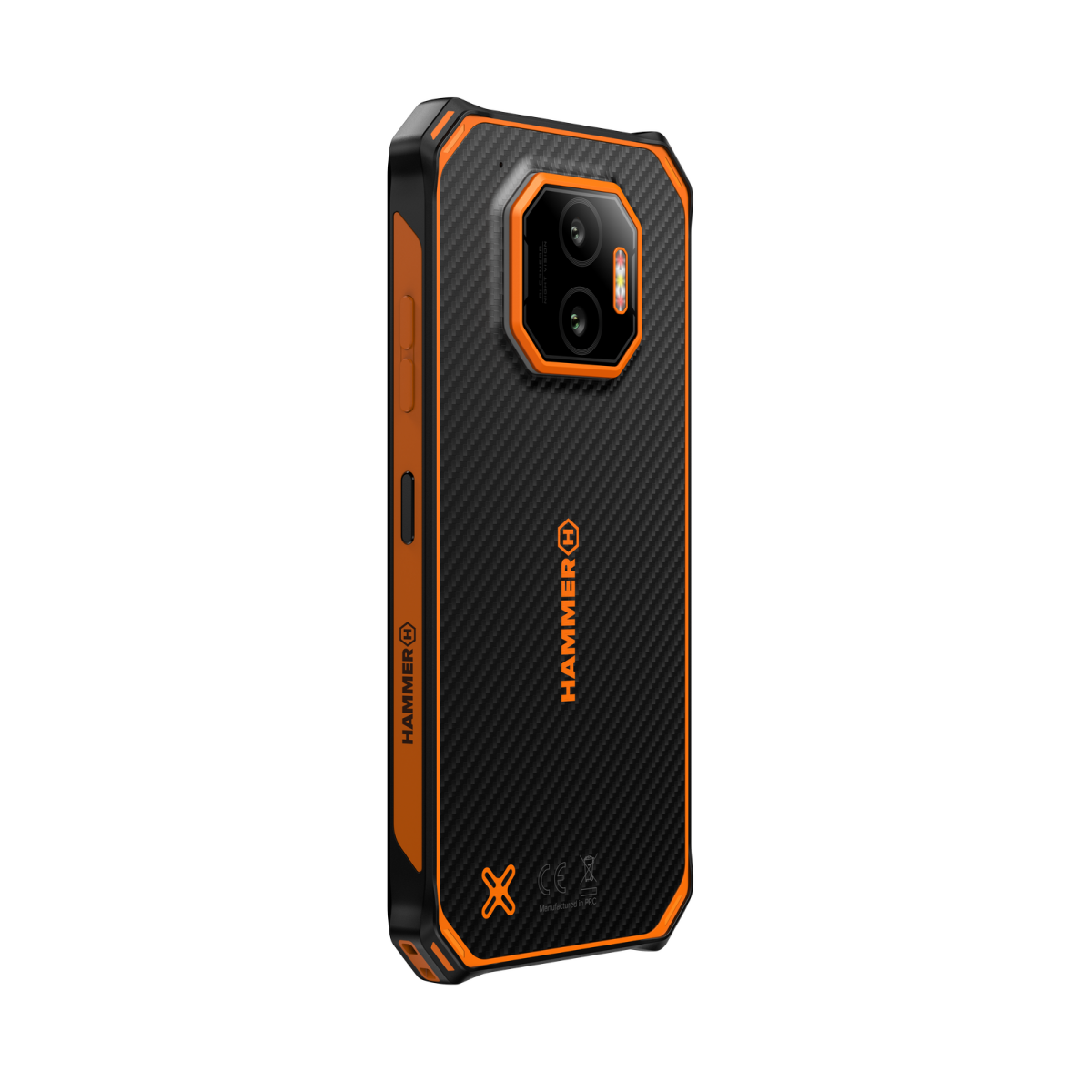 Mobilais tālrunis Hammer Energy X2 5G 8/256GB Black/Orange (TEL001066) - foto 5