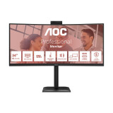 Monitors AOC CU34E4CW 34 BLACK