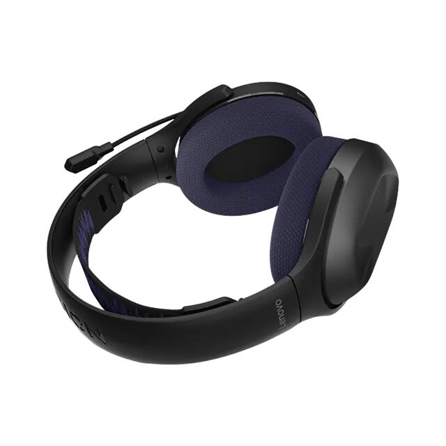 Austiņas Lenovo Wireless H410 Black/Purple (GXD1R34013) - foto 2