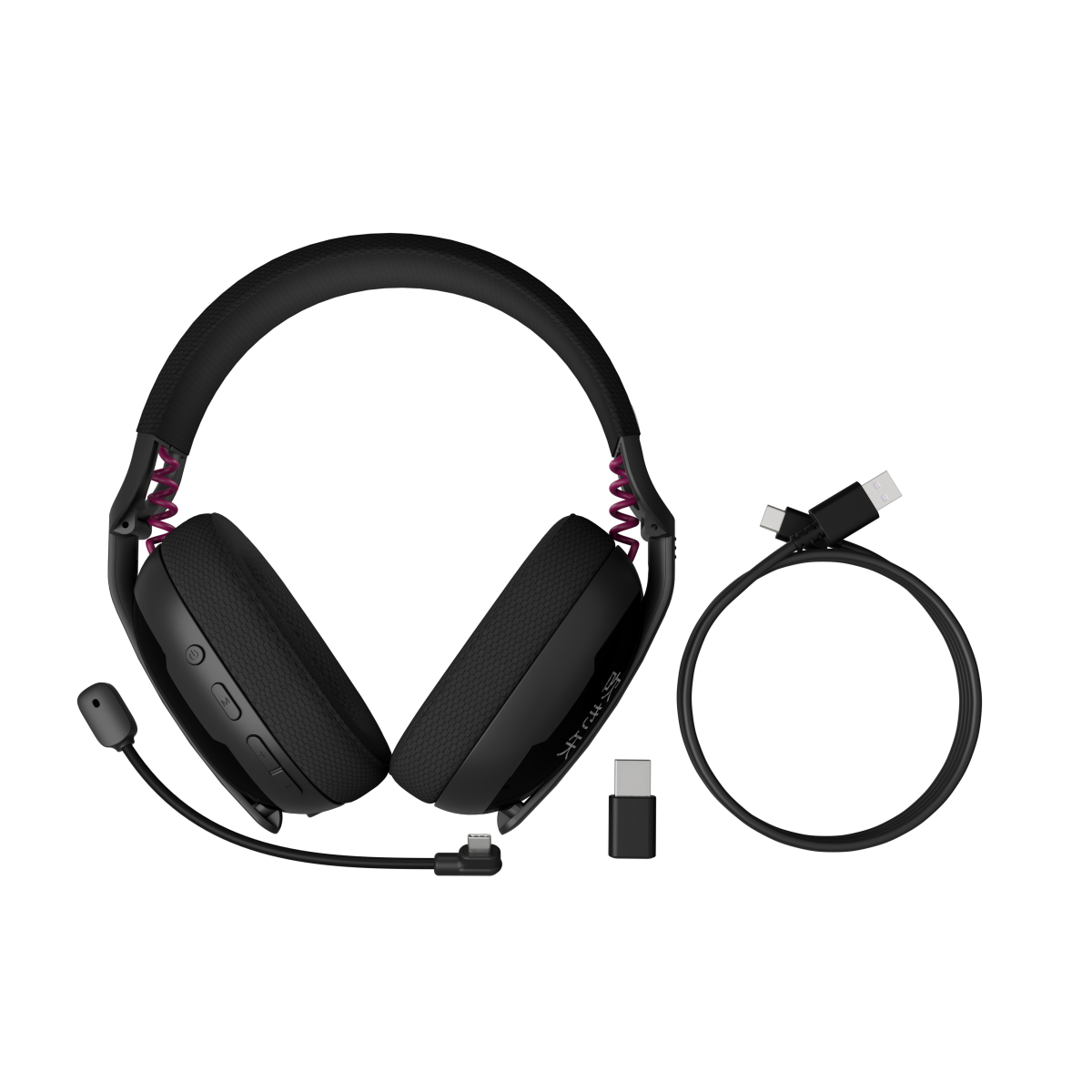 Austiņas Genesis Wireless Gaming Fury Fukiya F6 Black (NFU-2336)