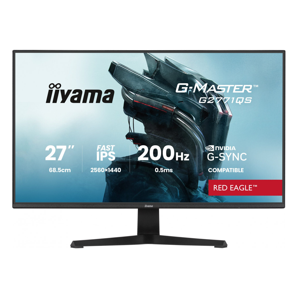 Monitors IIYAMA LED Fast IPS 27" G2771QS-B1 Black