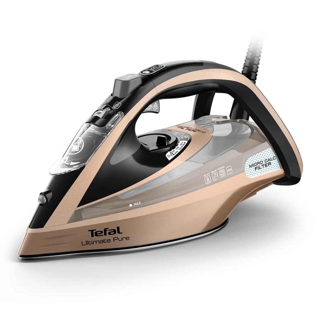 Gludeklis Tefal Ultimate Pure FV9852E0 3200W Black and Copper