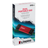 Ārējie cietie diski un SSD KINGSTON  External SSD 512GB 3D NAND SPSD (SPSD/512GB)