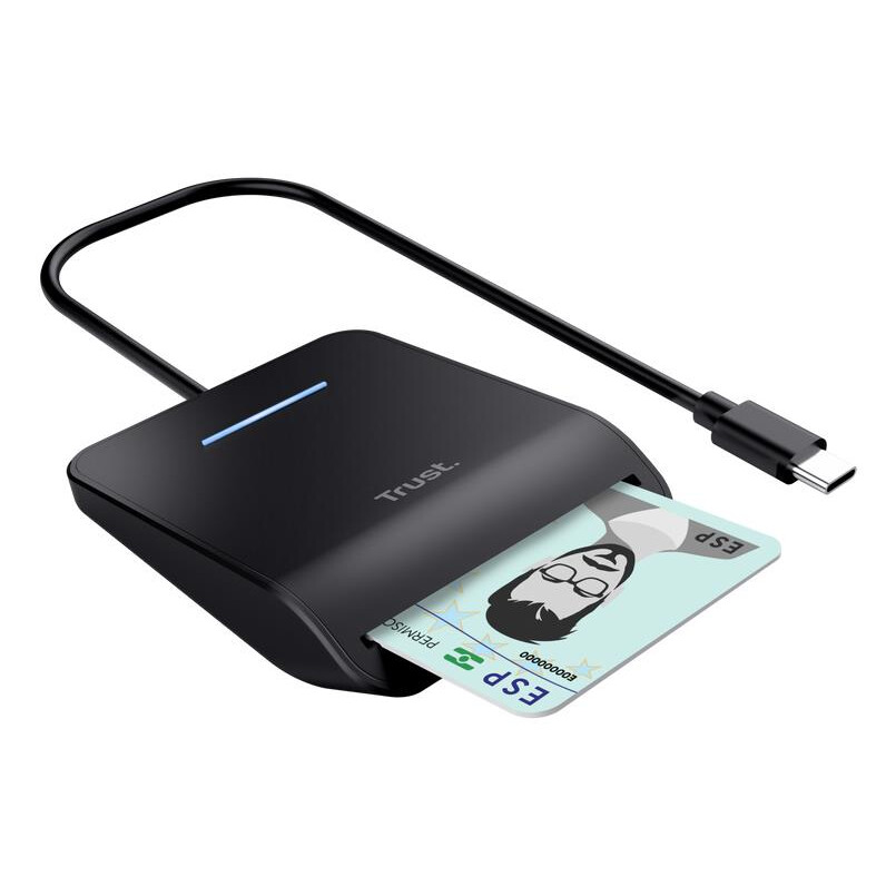 USB zibatmiņa TRUST SMARTCARD PRIMO USB-C (26061) - foto 2