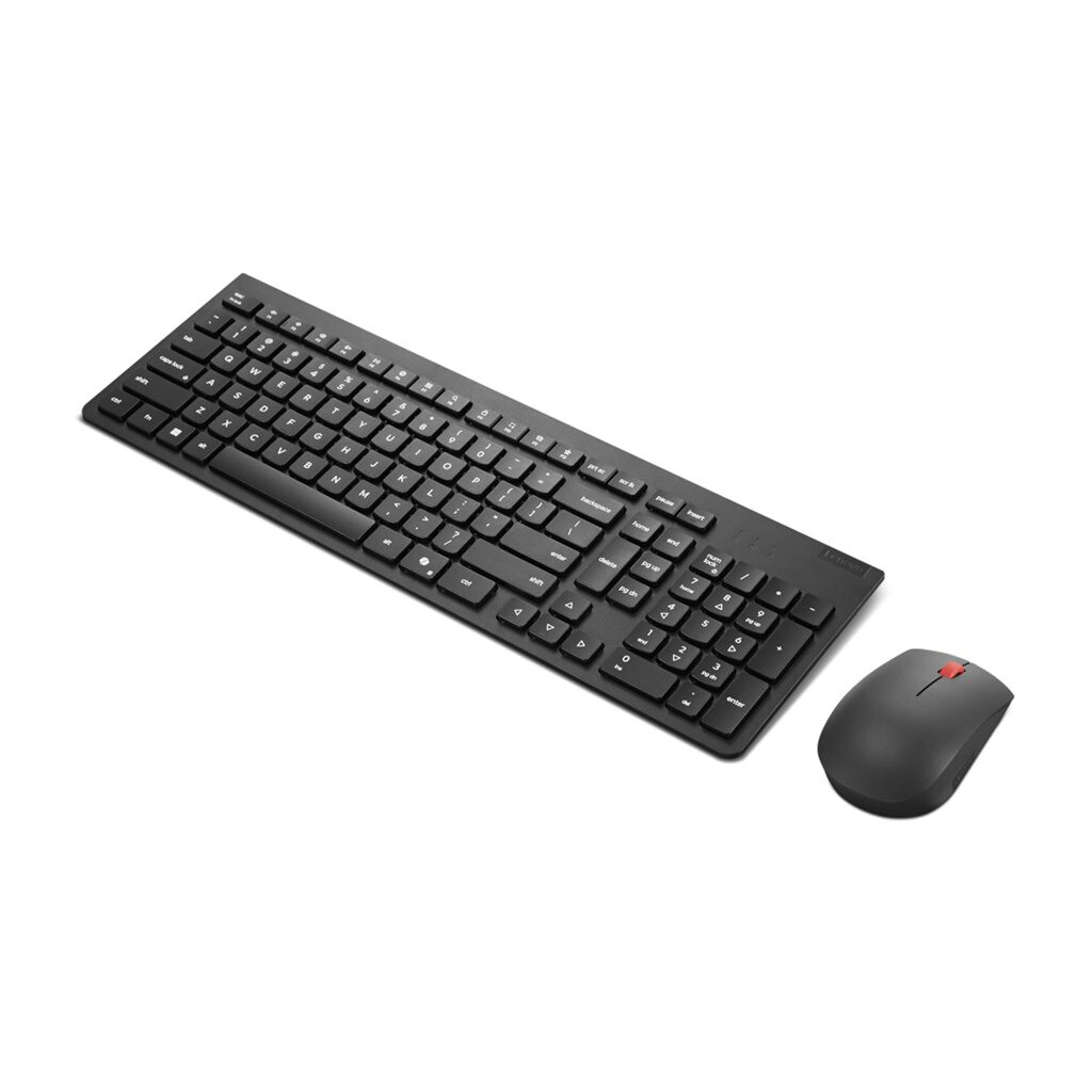 Tastatūra + pele Lenovo Essential Wireless Combo Keyboard & Mouse Gen2 Black (4X31R64494) - foto 3