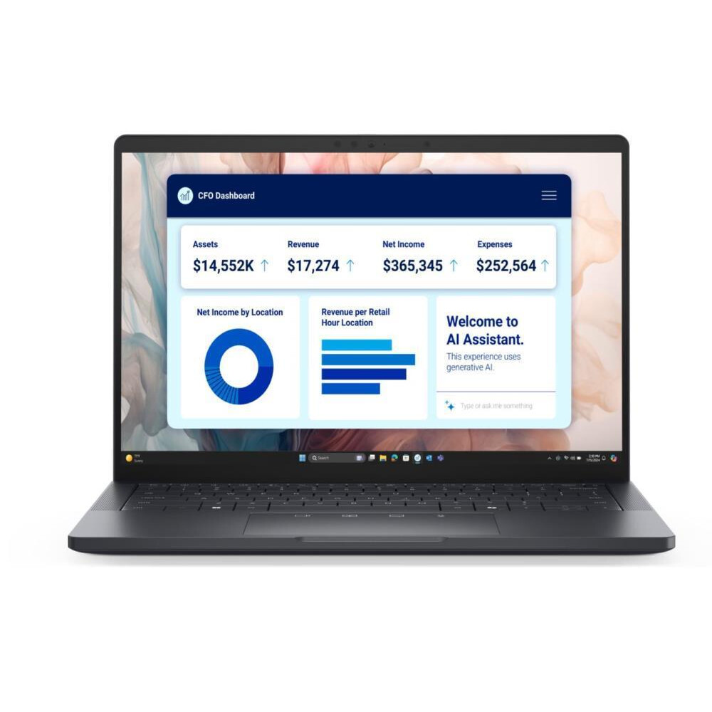 Portatīvais dators DELL PRO 13 Premium  Core Ultra u7-266V 16/512GB Win 11 Pro (BTO206_PA13250_EMEA)