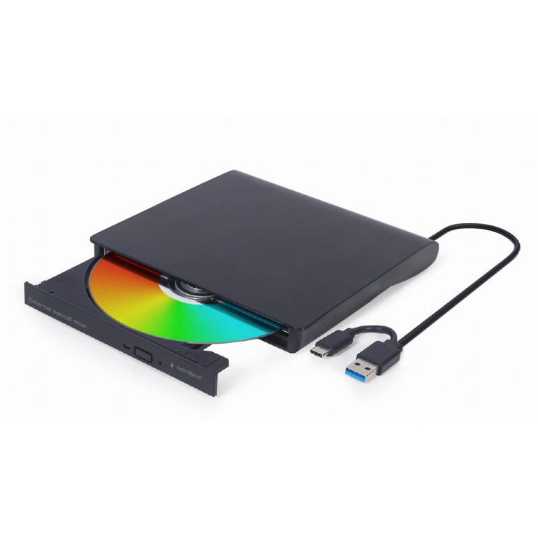 External optical drive Gembird DVD-USB-031 DVD±R/RW CD±R/RW (DVD-USB-031) - foto 2