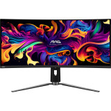 Monitors MSI MAG341CQPQD-OLED 34inch Curved BLACK (MAG 341CQP QD-OLED)