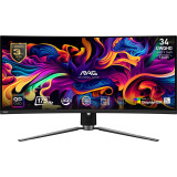 Monitors MSI MAG341CQPQD-OLED 34inch Curved BLACK (MAG 341CQP QD-OLED)