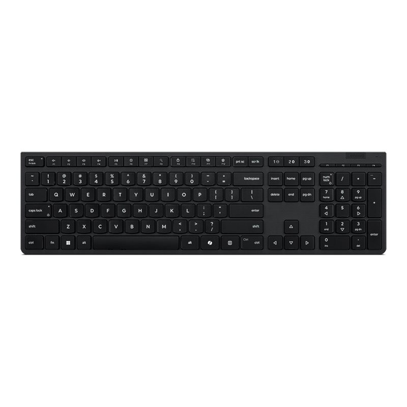 Tastatūra Lenovo Professional Wireless Rechargeable Keyboard (4Y41R64543) - foto 2