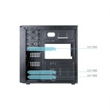 Datoru korpuss TooQ TQC-5701U3C-B BLACK