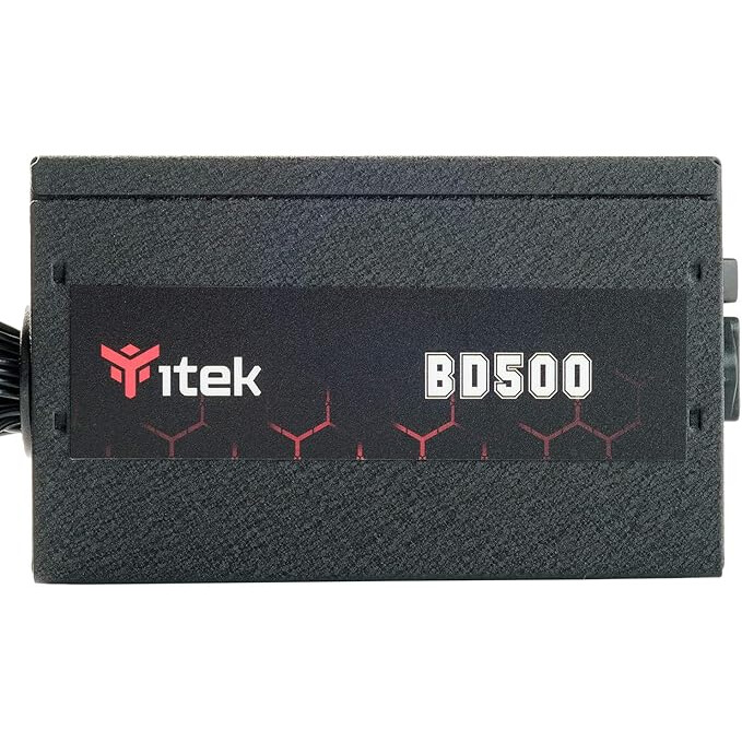 Barošanas bloks iTek BD500 500W Black (ITPSEBD500) - foto 3