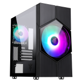 Datoru korpuss iTek Vortex RGB Black (ITGCACOLVB)