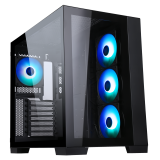 Datoru korpuss iTek Dark Cave Aku RGB Black (ITGCADCAKB)