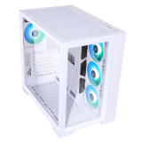 Boitiers PC iTek Dark Cave RGB White (ITGCADCAGW)