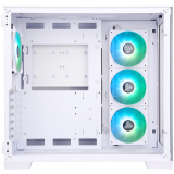 Boitiers PC iTek Dark Cave RGB White (ITGCADCAGW)