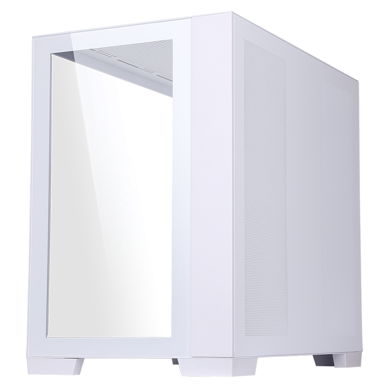 Datoru korpuss iTek Dark Cave RGB White (ITGCADCAGW) - foto 4