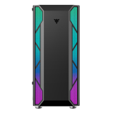 Datoru korpuss iTek Vertibra X210 RGB Black (ITGCAVX210)