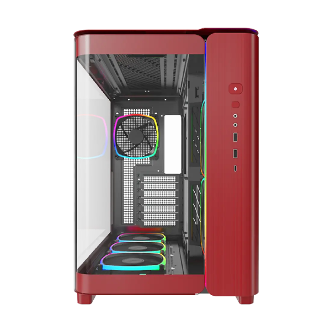 Datoru korpuss Montech King 95 Pro RGB RED (KING95PROR) - foto 2