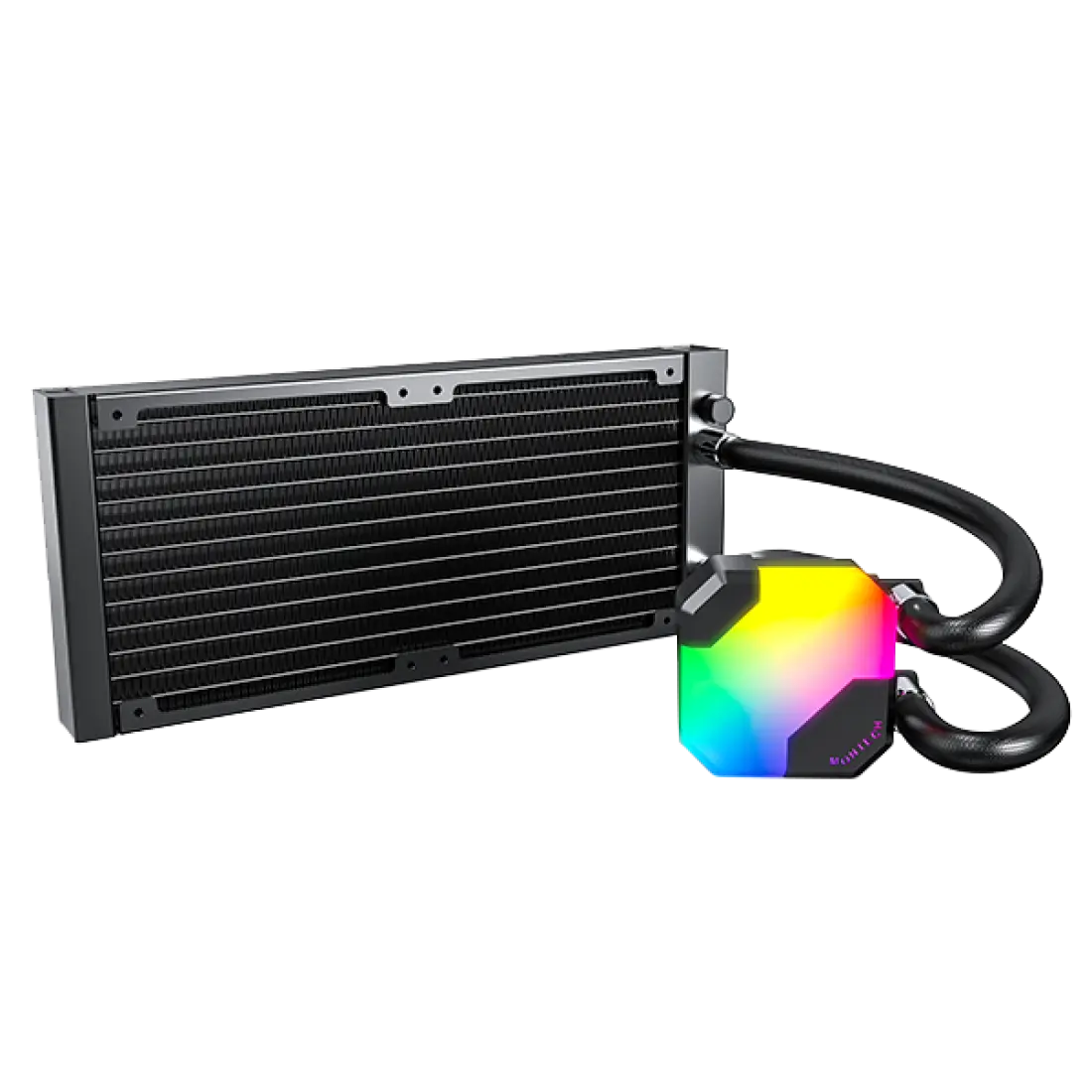 Procesoru dzesētājs Montech HyperFlow ARGB 240 Black (HYPER FLOW ARGB 240 (B)) - foto 4