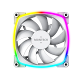 Korpusa dzesētājs Montech AX120 PWM White (AX120 PWM WHITE 3 IN 1)