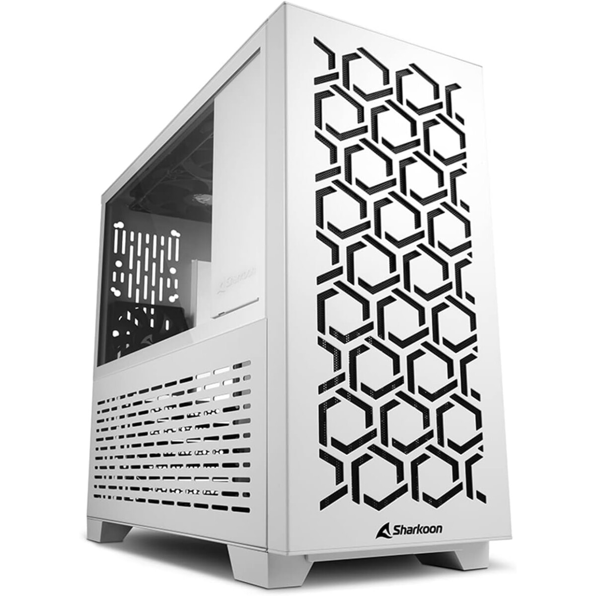 Boitiers PC Sharkoon MS-Y1000 Micro Tower White (4044951035083)