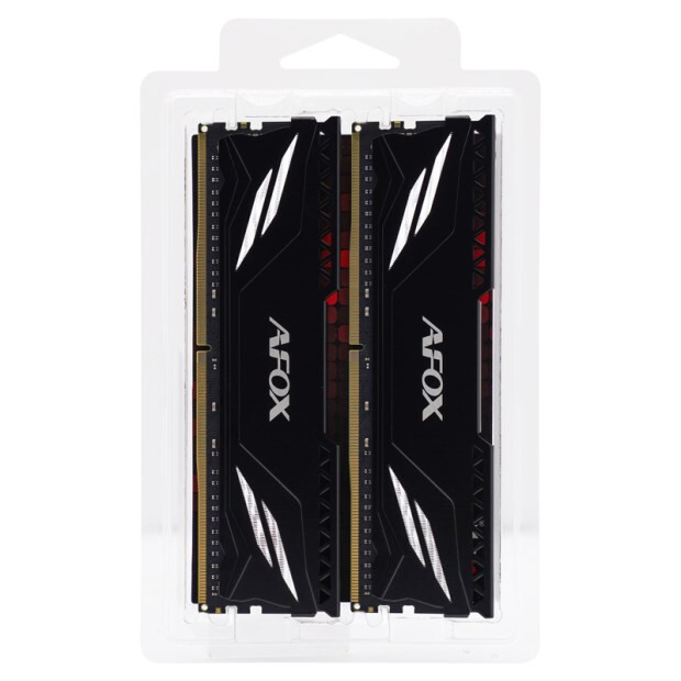 Operatīvā atmiņa AFOX GAMING DDR4 2X16GB 3200MHZ CL16 RANK1 XMP2 BLACK (AFLD432PS1CADB) - foto 2
