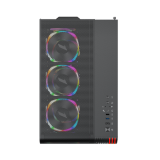 Datoru korpuss 1stPlayer Black (VT7-BK-4FS7)