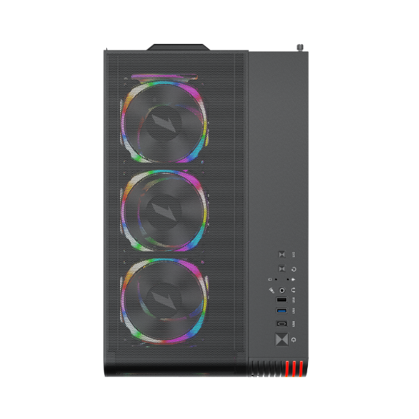 Datoru korpuss 1stPlayer Black (VT7-BK-4FS7) - foto 4