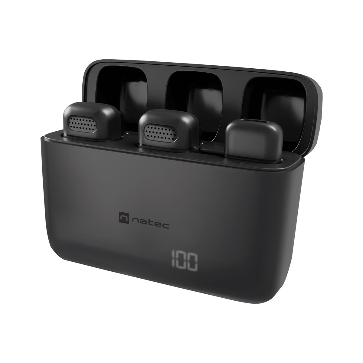 Mikrofons Natec Hopper Black (NMI-2256)